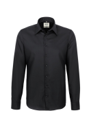 HAKRO Hemd Business Regular, schwarz, XS
