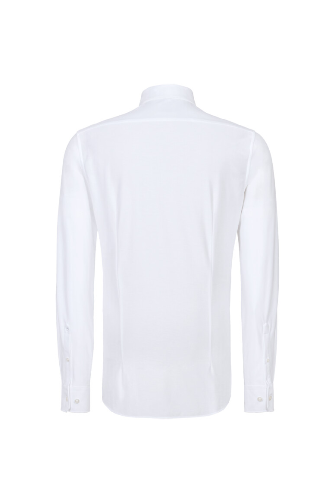 HAKRO Hemd Natural Stretch Regular, weiß, S