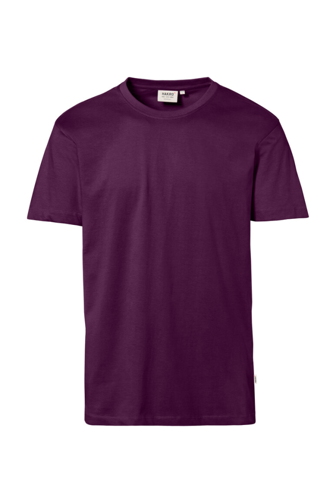 HAKRO T-Shirt Classic, aubergine, XS