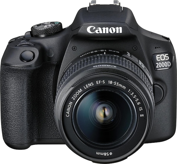 Canon EOS 2000D Kit (18 - 55 mm, 24.10 Mpx, APS-C / DX)