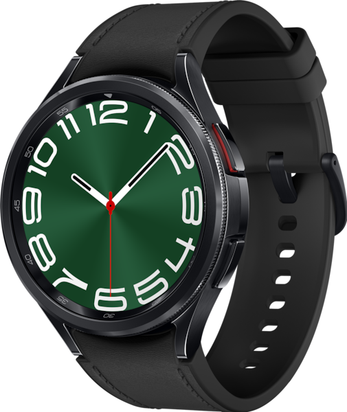 Samsung Galaxy Watch6 Classic (47 mm, Edelstahl, 4G, One Size)