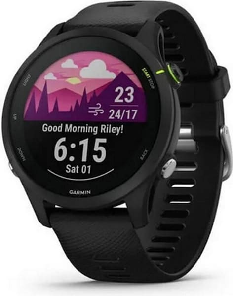 Garmin Forerunner 255 Music (45.60 mm, Silikon, Polymer, One Size)