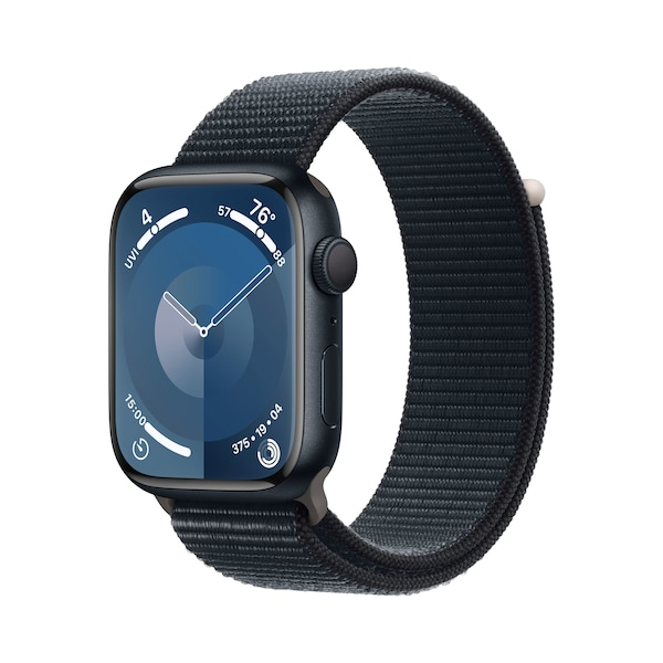 Apple Watch Series 9 (45 mm, Aluminium, nur WLAN, One Size)