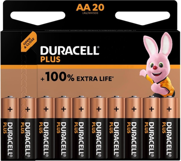 Duracell Plus (20 Stk., AA)