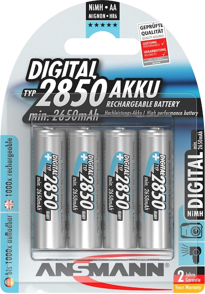 Ansmann AA (4 Stk., AA, 2650 mAh)