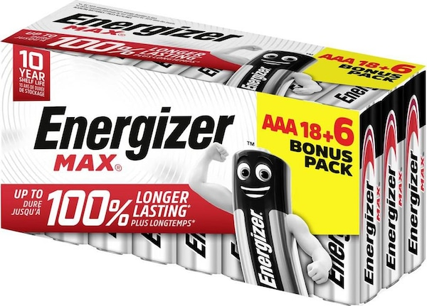 Energizer Max (24 Stk., AAA)