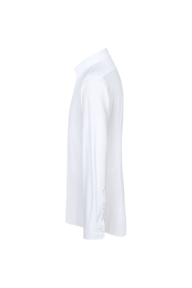 HAKRO Hemd Natural Stretch Regular, weiß, XS
