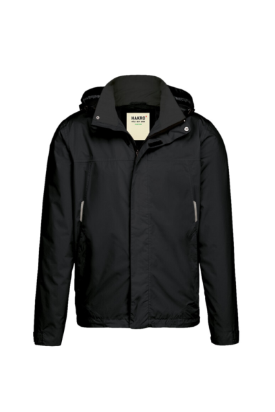 HAKRO Regenjacke Connecticut, schwarz, XS