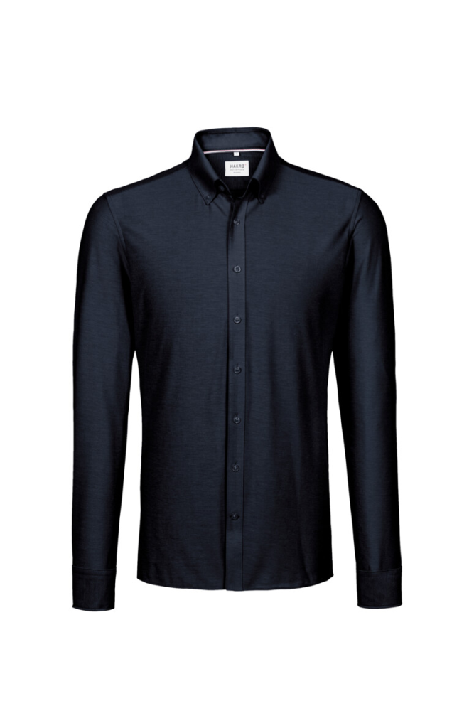 HAKRO Hemd Natural Stretch Regular, tinte, XS