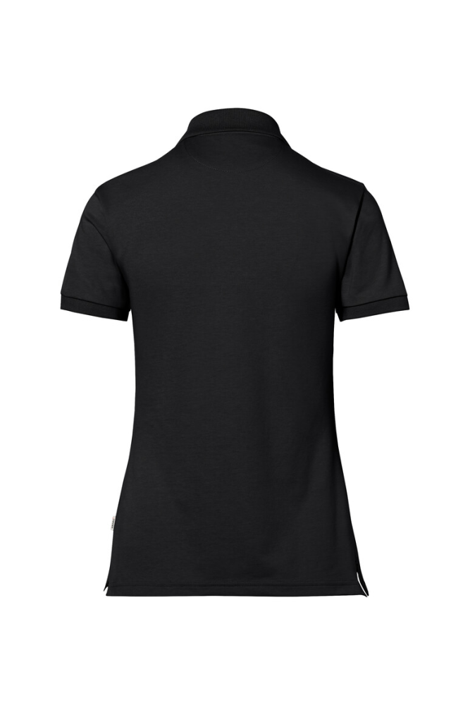 HAKRO COTTON TEC® Damen Poloshirt, schwarz, XS