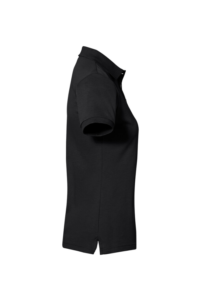 HAKRO COTTON TEC® Damen Poloshirt, schwarz, XS