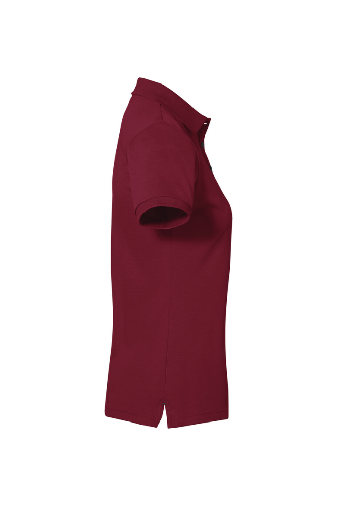 HAKRO COTTON TEC® Damen Poloshirt, weinrot, XS