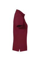 HAKRO COTTON TEC® Damen Poloshirt, weinrot, XS