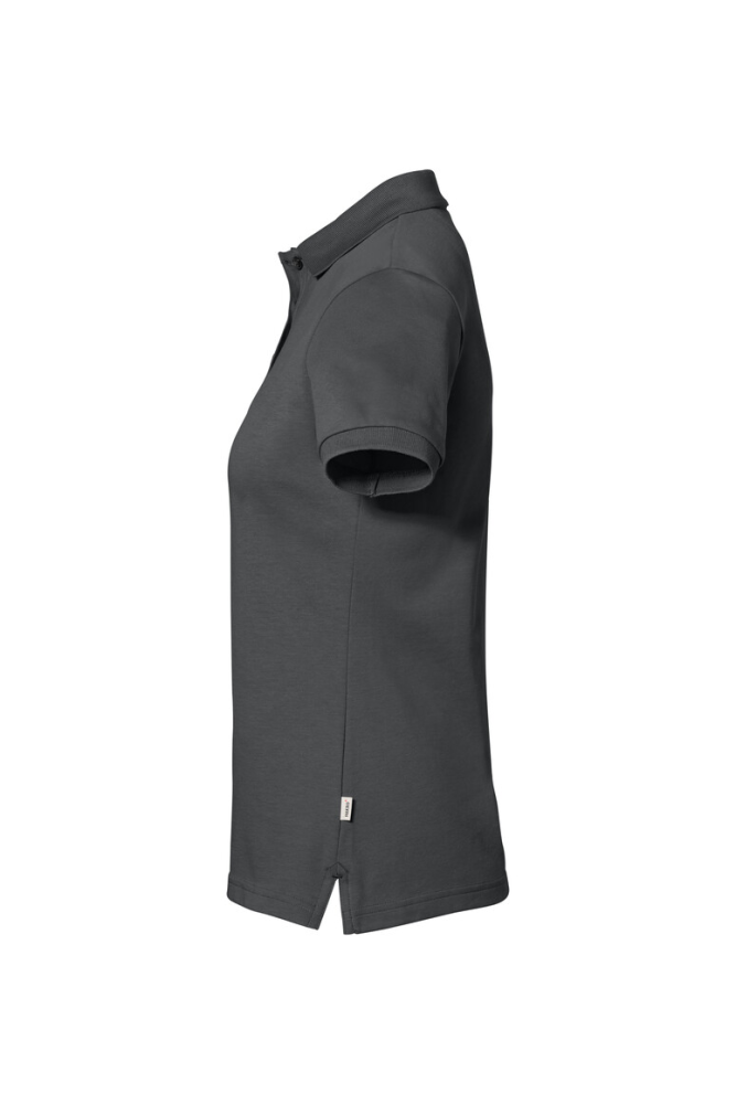 HAKRO COTTON TEC® Damen Poloshirt, anthrazit, XS