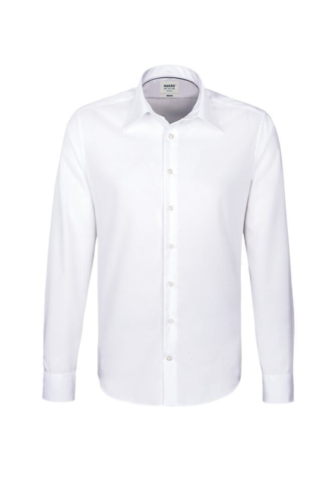 HAKRO Hemd Business Regular, weiß, XS
