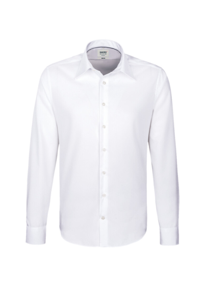 HAKRO Hemd Business Regular, weiß, XS