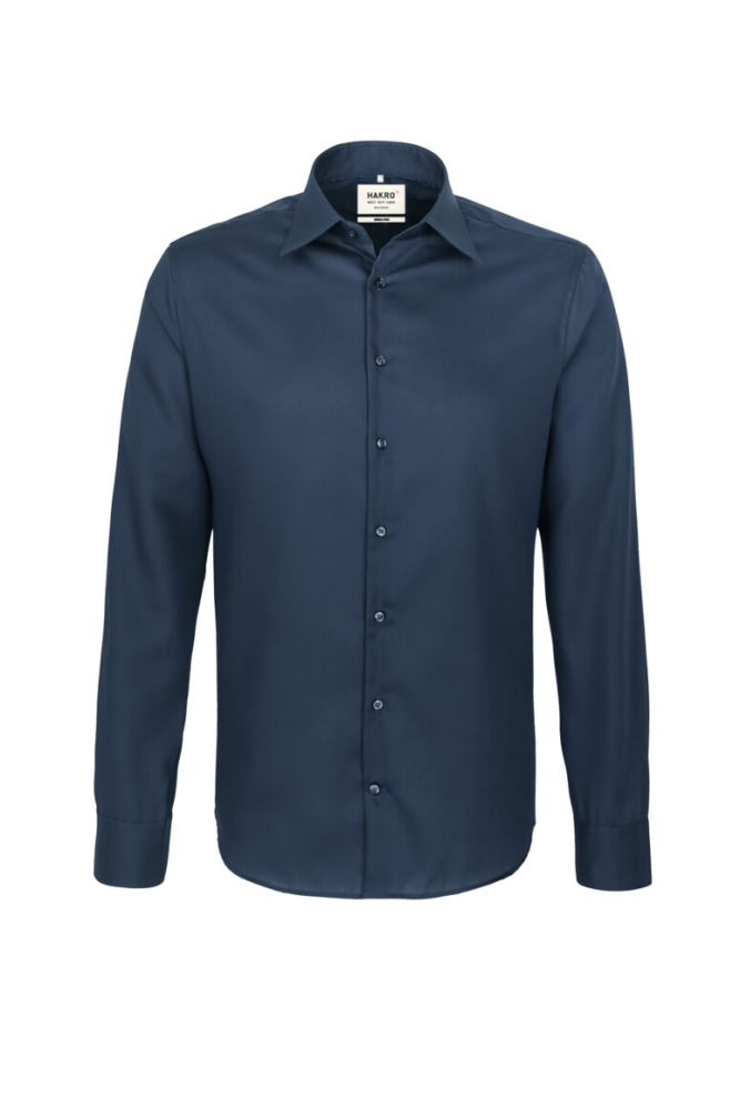 HAKRO Hemd Business Regular, marine, XS