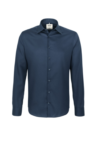 HAKRO Hemd Business Regular, marine, XS
